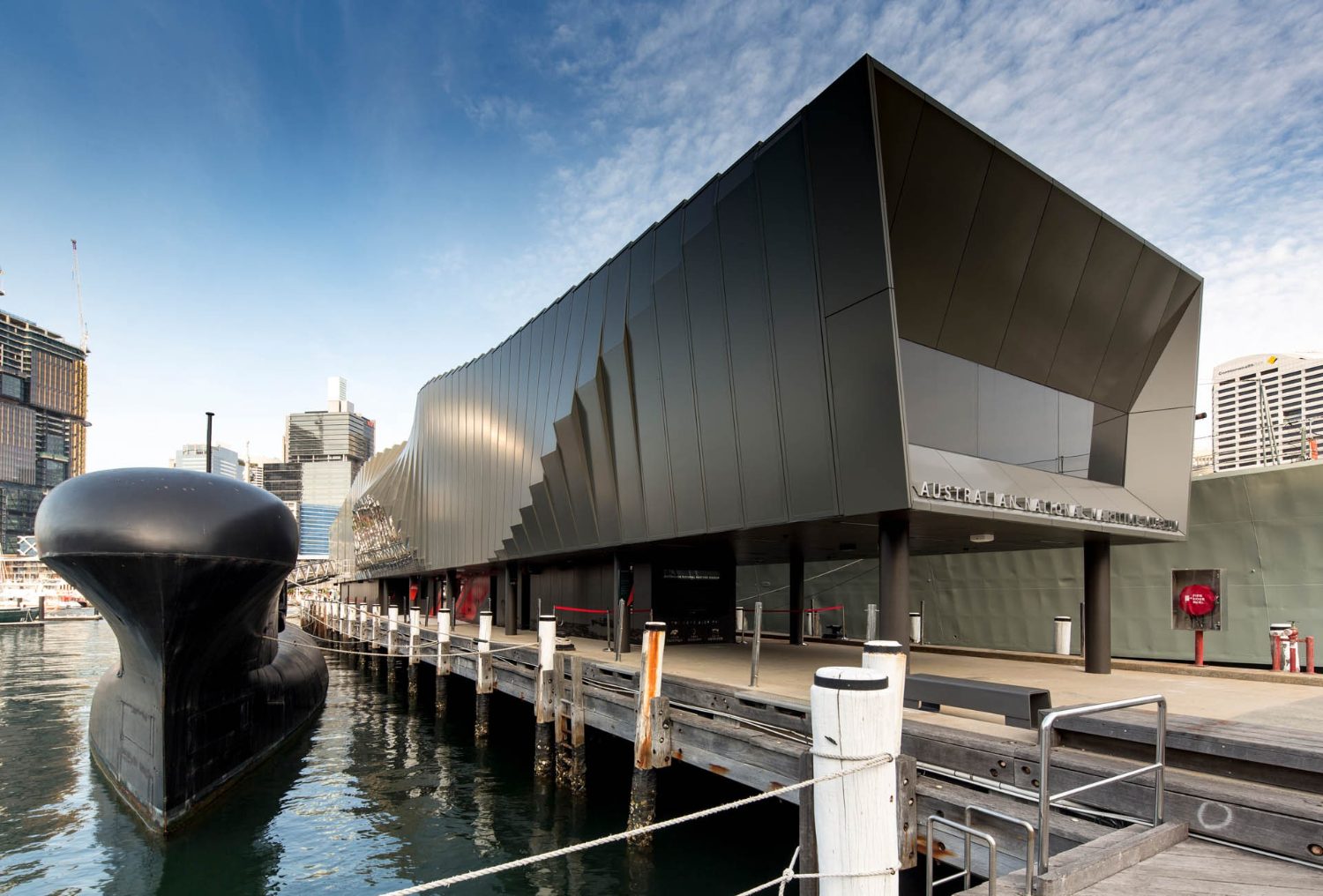 Architectural metal cladding on a landmark building