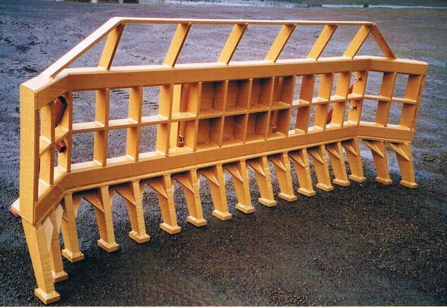 Field bins and augers built by Pederick