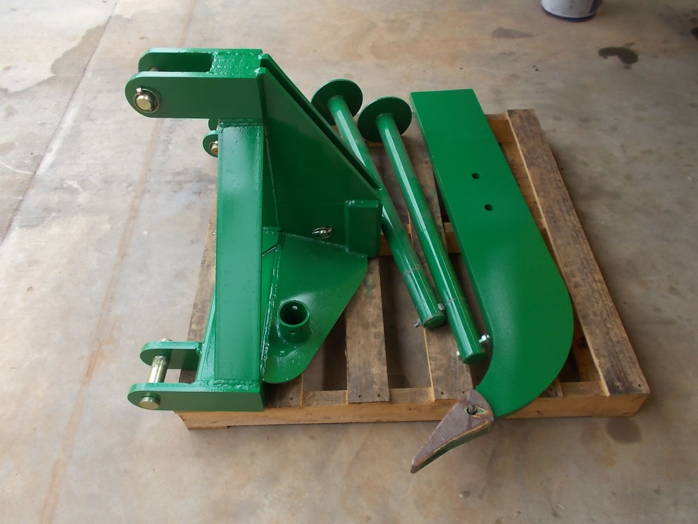 Pederick machinery lined up, ready to go out